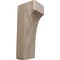 Ekena Millwork 3 1/2"W x 4"D x 10"H Clarksville Bracket, Walnut BKTW04X04X10CVWA - alternate 1